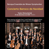 Concierto Barroco de Navidad - Orquesta Barroca de la Sinfónica de Viena en Madrid Sabado 21 Diciembre 2024