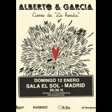 Concierto de Alberto & García en Madrid Domingo 12 Enero 2025