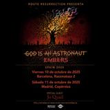 Concierto de God Is An Astronaut en Madrid Sabado 11 Octubre 2025