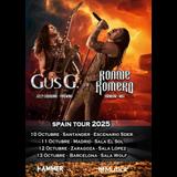 Concierto de Gus G. + Ronnie Romero en Madrid Sabado 11 Octubre 2025