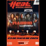 Concierto de H.E.A.T en Madrid Viernes 23 Mayo 2025