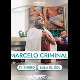 Concierto de Marcelo Criminal en Madrid Domingo 19 Enero 2025