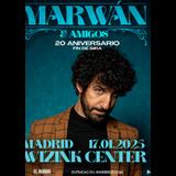 Concierto de Marwan en Madrid Viernes 17 Enero 2025