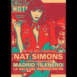 Concierto de Nat Simons en Madrid Jueves 16 Enero 2025