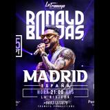 Concierto de Ronald Borjas en Madrid Miercoles 25 Septiembre 2024