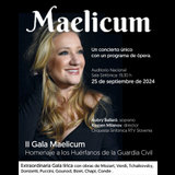 Concierto II Gala Maelicum en Madrid Miercoles 25 Septiembre 2024