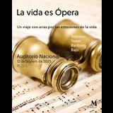 Concierto La Vida es Ópera en Madrid Miercoles 12 Febrero 2025