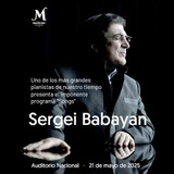 Concierto Sergei Babayan - Recital de Piano en Madrid Miercoles 21 Mayo 2025