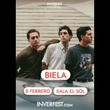 Concierto de Biela en Madrid Saturday 8 February 2025