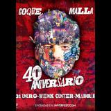 Concierto de Coque Malla en Madrid Friday 31 January 2025