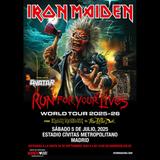 Concierto de Iron Maiden en Madrid Saturday 5 July 2025