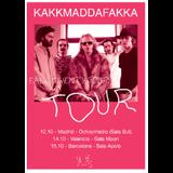 Concierto de Kakkmaddafakka en Madrid Saturday 12 October 2024