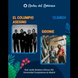 Concierto EL COLUMPIO ASESINO / SIDONIE en Madrid Wednesday 12 June 2024