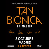 Conciertos y festivales en Madrid Tuesday 8 October 2024