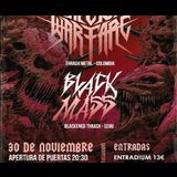 Perpetual Warfare + Black Mass (U.S.A) Saturday 30 November 2024